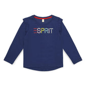 Esprit Girls Logo T-shirt in Navy